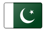Pakistan flag (bevelled)